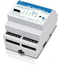 E.B® KNX Smart Meter Misurtore Energia & Potenza Corrente  2 mA a 85A (4 DIN)