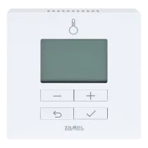 ermostato Radio Giornaliero a Batteria Smart Home Zamel EXTA LIFE LBW-22 Bianco RF 868 MHz