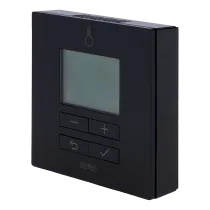 Termostato Radio Giornaliero a Batteria Smart Home Zamel EXTA LIFE LBW-22 Nero RF 868 MHz